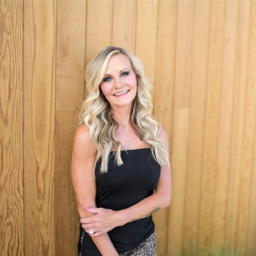 Meraki hair extensions client smiling in salon