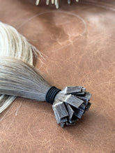 Load image into Gallery viewer, Keratin bond detail on Sammy 18-inch K-tip hair extensions