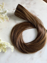 Load image into Gallery viewer, Sasha 22-inch hybrid weft hair extension, full product view